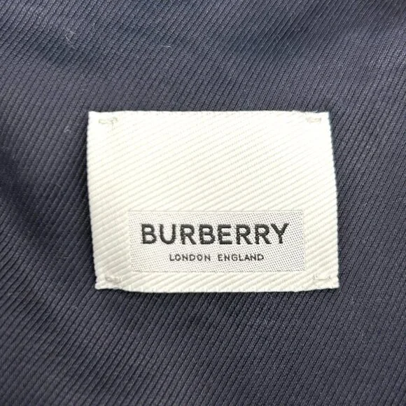 015084 Burberry logo colorblock nylon baseball jacket zip-up jacket size 38 S